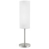 TROY 3 Stolní lampa, základna kov, povrch nikl mat, difuzor sklo opál mat, pro žárovku 1x60W, E27, A60, 230V, IP20, d=120mm, l=460mm, vypínač na kabelu náhled 1