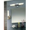 PALMERA VÝPRODEJ Nástěnné svítidlo, základna kov, povrch chrom lesk difuzor sklo opál, pro žárovku 2x40W, E14, 230V, do koupelny IP44, tř.1, rozměry 460x110mm náhled 6