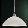 LORD 3 VÝPRODEJ Závěsné svítidlo lustr, základna kov, povrch nikl mat, difuzor sklo bílé, s šedivými linkami, pro žárovku 1x60W, E27, A60, 230V, IP20, d=360mm, závěs l=1100mm lze zkrátit náhled 2