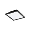 SALOBRENA-Z CONNECT-Z CCT VÝPRODEJ Stropní svítidlo, kov, černá, difuzor plast, LED 22W, 2390lm, dálk ovl, nebo smart telefon Bluetooth, stmívání, nast teplota CCT teplá 3000K - denní 6400K, Ra80, 230V IP20, rozměry 450x450mm náhled 6