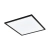 SALOBRENA-Z CONNECT-Z CCT VÝPRODEJ Stropní svítidlo, kov, černá, difuzor plast, LED 22W, 2390lm, dálk ovl, nebo smart telefon Bluetooth, stmívání, nast teplota CCT teplá 3000K - denní 6400K, Ra80, 230V IP20, rozměry 450x450mm náhled 2