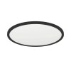 ROVITO-Z CONNECT-Z VÝPRODEJ Stropní svítidlo, plast černá, difuzor plast, LED 15W, 1800lm, dálk ovl, nebo smart telefon Bluetooth, stmív, nast teplota CCT teplá 3000K-denní 6400K, RGBW, Ra80, 230V IP20, d=295mm, h=25mm náhled 2