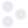 FUEVA-Z CONNECT-Z Stropní vestavné svítidlo, bílá, difuzor plast, LED 11W, 1520lm, dálk ovl, nebo smart telefon Bluetooth, stmív, nast teplota CCT teplá 3000K-denní 6400K, Ra80, 230V IP44/IP20, d=165mm, h=2 náhled 5