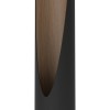 BARBOTTO Stolní lampa, těleso kov, povrch hnědá s dřevěnými detaily, pro žárovku 1x4,5W, GU10, 3000K, 345lm, 230V, IP20, tř.2, rozměry d=100mm, h=395mm, vč. vypínače na kabelu náhled 2