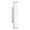 CALNOVA Stropní svítidlo, těleso nerez, povrch nikl mat, difuzor sklo satin bílé, LED 16W, neutrální bílá 4000K, 1500lm/cca 80W žár., 230V, IP44, tř,1, 600x50x85mm náhled 1