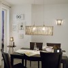 SENDERO VÝPRODEJ Závěsné svítidlo, základna kov, povrch nikl mat, stínítko dřevo hnědá s průzory, pro žárovku 2x60W, E27, A60, 230V, IP20, tř.2, rozměry 775x250mm, vč závěsu l=1300mm lze zkrátit náhled 5