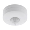 DETECT ME 6 VÝPRODEJ PIR - Stropní přisazený senzor pohybu pro osvětlení, povrch černá , úhel záběru 360°, dosah 12m, 10s-15min, soumrak 3-2000lx, max.1000W, 230V, IP44, d=90mm, h=55mm náhled 2