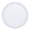 FUEVA-Z CONNECT-Z Stropní vestavné svítidlo, bílá, difuzor plast, LED 11W, 1520lm, dálk ovl, nebo smart telefon Bluetooth, stmív, nast teplota CCT teplá 3000K-denní 6400K, Ra80, 230V IP44/IP20, d=165mm, h=2 náhled 2