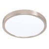 FUEVA-Z CONNECT-Z VÝPRODEJ Stropní svítidlo, kov nikl, difuzor plast, LED 17W, 2100lm, dálk ovl, nebo smart telefon Bluetooth, stmív, nast teplota CCT teplá 3000K-denní 6400K, Ra80, 230V IP44, d=210mm, h=28mm náhled 4