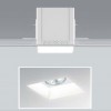 DITA 230V Stropní, vestavné svítidlo, bezrámečkové, těleso kov, povrch bílá, pro žárovku 1x50W, GU10 ES50, 230V, IP40, rozměry 80x80mm, h=110mm náhled 1