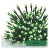VR BASIC 100 LED řetěz barevný sv stále IP44 VÝPRODEJ Spojovatelný vnitřní/venkovní vánoční řetěz, 100 LED zelená, svítí stále, svítící část 10m, rozteč 0,1m, IP44, kabel černá, trafo SAMOSTATNĚ náhled 1