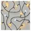VT BASIC 100 LED, řetěz, bliká, IP44, 10m VÝPRODEJ Spojovatelný vnitřní/venkovní vánoční řetěz, 100 LED, 80 LED teplá svítí stále, 20 LED studená blikající, svítící část l=10m, rozteč 0,1m, IP44, kabel černá, trafo SAMOSTANĚ náhled 2