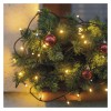 VT BASIC 100 LED, řetěz, bliká, IP44, 10m VÝPRODEJ Spojovatelný vnitřní/venkovní vánoční řetěz, 100 LED, 80 LED teplá svítí stále, 20 LED studená blikající, svítící část l=10m, rozteč 0,1m, IP44, kabel černá, trafo SAMOSTANĚ náhled 9