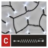 VR PROFI 150LED ježek sv stále, IP44, 3m VÝPRODEJ Spojovatelný vnitřní/venkovní vánoční řetěz/ježek, 365 dní, 150 LED studená, svítí stále, svítící část l=3m, rozteč 0,1m, IP44, kabel černá, trafo SAMOSTATNĚ náhled 7