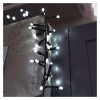 VR PROFI 150LED ježek sv stále, IP44, 3m VÝPRODEJ Spojovatelný vnitřní/venkovní vánoční řetěz/ježek, 365 dní, 150 LED studená, svítí stále, svítící část l=3m, rozteč 0,1m, IP44, kabel černá, trafo SAMOSTATNĚ náhled 9