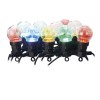 Party řetez, 10x LED, IP44 Venkovní zahradní párty řetěz, 10x LED, svítí stále, vícebarevný, vč. Adaptéru 230V, IP44, rozměry l=500cm, přívodní kabel černá l=5m náhled 1