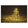 VS strom, 90 LED, svítí stále, IP44, 50x30cm Vánoční světelný strom, venkovní/vnitřní, těleso kov, 90 LED, teplá 3000K, vč. Adaptéru 230V, IP44, rozměry š= 30cm, h=50cm, přívodní kabel černá l=3m náhled 5