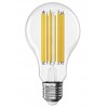 LED žárovka čirá E27 18W Světelný zdroj, žárovka hrušková, sklo čiré, LED 18W, 1521lm, E27, A70, neutrální 4000K, 230V, d=70mm, l=126mm náhled 1