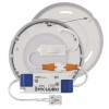 PLAM R 28,5W CCT TRIAC Stropní přisazené svítidlo, povrch bílá, difuzor plast opál, LED 28,5W, 2700lm, přepín. CCT teplota teplá 3000K-neutrální 4000K, stmív TRIAC, 230V, IP40, rozměry d=300mm, h=42mm. náhled 5