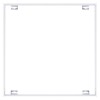 MR123 - Rám pro LED panel 60x60 Montážní rám pro stropní montáž LED panelů, bezšroubový, materiál kov, povrch bílá, rozměry 600x600x45mm náhled 1