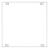 LED PANEL rám 600x600mm Montážní rám pro spodní montáž LED panelů, bezšroubový, materiál kov, povrch bílá, pro panel 600x600mm, do sádrokartonu SDK náhled 1