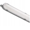 COUVIN 18W IP66 CCT Stropní, průmyslové, prachotěsné svítidlo, těleso plast, povrch šedá, difuzor plast opál, LED 18W, 2700lm, přepín. CCT teplota neutrální 4000K-denní 6500K, Ra80, 230V, IP66, IK08, rozměry 670x80x85mm. náhled 1