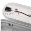 COUVIN 18W IP66 CCT Stropní, průmyslové, prachotěsné svítidlo, těleso plast, povrch šedá, difuzor plast opál, LED 18W, 2700lm, přepín. CCT teplota neutrální 4000K-denní 6500K, Ra80, 230V, IP66, IK08, rozměry 670x80x85mm. náhled 5
