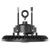 MASTER LED 150W, 60°, IP65 Závěsné průmyslové svítidlo, hliník, povrch černá, difuzor plast opál, LED 150W, neutrální 4000K, 27000lm, Ra80, stmív DALI, 0-10V, vyzař. úhel 60°, IK08, 230V, IP65, rozměry d=300mm, h=173mm náhled 3