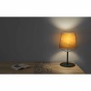 WEDERN TABLE LAMP 1x15W E27 Stolní dekorativní lampa, základna kov, těleso kov, povrch lak černá mat, stínítko dřevo třešňové, pro žárovku 1x15W, E27, 230V, IP20, tř.2. rozměry d=270mm h=710mm náhled 3