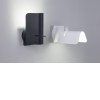 LUPE 1x40W, E27 Nástěnné svítidlo, základna kov, barva bílá, pro žárovku 1x40W, E27, 230V, IP20, rozměry: l=195mm, d=120mm, h=132mm náhled 7