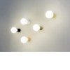 BULBO 1x20W, E27 Stropní svítidlo, základna hliník barva bílá, pro žárovku 1x20W, E27, 230V, IP20, rozměry: d=60mm, l=70mm náhled 9
