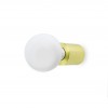BULBO 1x20W, E27 Stropní svítidlo, základna hliník barva čená, pro žárovku 1x20W, E27, 230V, IP20, rozměry: d=60mm, l=70mm náhled 5