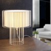 BETY stolní 1x100W E27 Stolní lampa, základna kov, povrch bílá, stínítko textil bílá, pro žárovku 1x100W, E27, 230V, IP20, 400x470x200mm. náhled 4