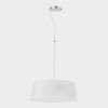 LETO S Závěsné svítidlo, základna kov, stínítko textil bílý, pro úspornou žárovku 3x20W, 230V, IP20, d=500mm, h=180mm, závěs =1300mm lze zkrátit náhled 2