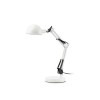 SILENT Stolní lampa, kov, barva šedá, pro úspornou žárovku 1x11W, E14, 230V, IP20, 125x490x150mm. náhled 1