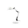 SILENT Stolní lampa, kov, barva černá, pro úspornou žárovku 1x11W, E14, 230V, IP20, 125x490x150mm. náhled 2