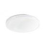 PADRE Stropní svítidlo, základna hliník, povrch bílá, difuzor plast PVC, LED 15W, teplá 2700K, 1200lm/cca 60W žár., Ra80, 230V, IP20, tř.2, rozměry d=285mm, h=42mm náhled 1