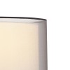 LIMBA S1 Závěsné svítidlo, materiál kov, povrch nikl mat, stínítko dvojité, vnější průsvitné černé, vnitřní textil béžová, 1x40W, E27, 230V, IP20, rozměry d=200mm, h=1200mm. náhled 2