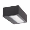 RIAD VÝPRODEJ Nástěnné svítidlo, těleso hliník, povrch černá, krycí sklo mat, pro žárovku 1x100W, R7s/74,9mm, 230V, IP44, tř.1, 115x170x70mm, vč. žárovky, svítí nahoru/dolů náhled 1
