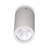 TUBTA LED 1x5W IP54 Stropní svítidlo, těleso hliník, povrch šedostříbrná, krycí sklo čiré, LED 4,5W, teplá 3000K, 350lm/cca 20W žár., 230V, IP54, tř.1, d=60mm, h=110mm náhled 2