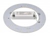NM LED 20W s NOUZOVÝM režimem 2h LED modul nouzový, základna plast, bílá, LED 20W, neutrální 4000K, 1400lm, Ra83, s nouzovým modulem záloha 2h, 5W, 250lm, 230V, IP20, rozměry d=240mm. náhled 1