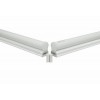 STRIK LED 12W 880mm VÝPRODEJ Přisazené stavebnicové svítidlo, těleso hliník, povrch bílá, difuzor opál, LED 12W, neutrální 4000K, 960lm, Ra80, 230V, IP20, l=880mm, 35x26mm, vč. Vypín., připojení konektor náhled 6