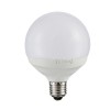 LIARA LED GLOBE E27 13W 1200LM 3000K Světelný zdroj LED, základna kov, povrch stříbrná, čočka plast opál, LED 13W, E27, G95, 1200lm, teplá 3000K, 230V, životnost 25.000h, rozměry d=95mm, h=139mm náhled 1