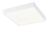 ALI LED 28W IP20 Přisazené stropní svítidlo, těleso hliník, povrch bílá mat, difuzor plast opál, LED 1x28W, 3300lm/2520lm, neutrální 4000K, stmív TRIAC, 230V, IP20, tř.2, rozměry h=26mm, 220x220mm náhled 1