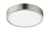 WILLO LED 22W IP20 kruhové Stropní přisazené svítidlo, těleso hliník, povrch nikl mat, difuzor plast opál, LED 1x22W, 2475lm/1980lm, neutrální 4000K, stmív TRIAC, 230V, IP20, tř.2, rozměry d=170mm, h=26mm náhled 2