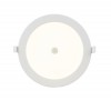 MORGAN LED 18W IP44/IP20 + senzor VÝPRODEJ Stropní vestavné svítidlo, senzor PIR, záběr 360°/100°, dosah 3-7m, čas 60s, těleso plast, povrch bílá, difuzor plast opál, LED 18W, 1600lm, teplá 3000K, 230V, IP44/IP20, tř.2, d= náhled 2