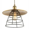 CAMPANULA 3x60W E27 VÝPRODEJ Závěsné svítidlo, těleso kov, povrch antická bronzová, kryt kovová černá mřížka, pro žárovku 3x60W, E27, 230V, IP20, tř.1, rozměry d=330mm, vč závěsu l=1550mm lze zkrátit náhled 4
