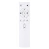 POMA LED 24W, CCT, RGB Stropní svítidlo, těleso kov, povrch bílá mat, kroužek chrom, dif plast opál a sklo křišťál, LED 24W, 2500lm, CCT nastav teplota teplá 3000K-denní 6500K pomocí ovl, RGB, stmív. rozměry d=410mm, h=70mm náhled 3