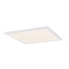 LEMURDA LED 30W stmívatelné, CCT VÝPRODEJ Stropní, přisazené svítidlo, těleso hliník, bílá, difuzor plast opál, LED 30W, 2400lm, dálk ovladačem (včetně) CCT nastav teplota teplá 3000K - denní 6000K, Ra80, 230V, IP20, rozm náhled 1