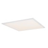 LEMURDA LED 30W stmívatelné, CCT VÝPRODEJ Stropní, přisazené svítidlo, těleso hliník, bílá, difuzor plast opál, LED 30W, 2400lm, dálk ovladačem (včetně) CCT nastav teplota teplá 3000K - denní 6000K, Ra80, 230V, IP20, rozm náhled 4